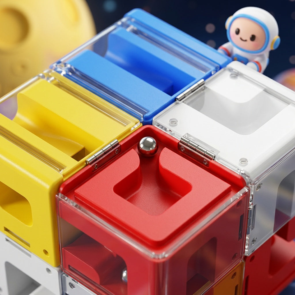 3D Maze Cube Puzzle