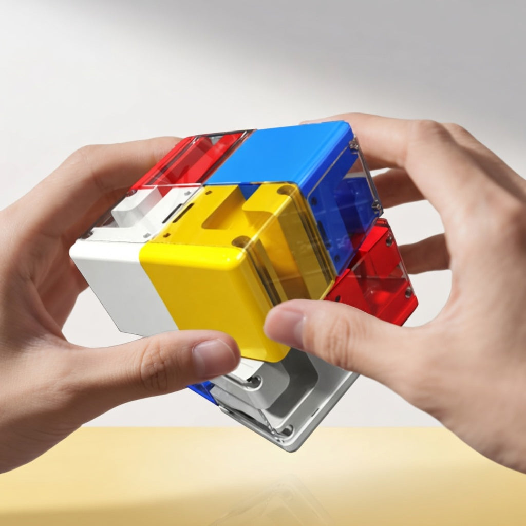 3D Maze Cube Puzzle