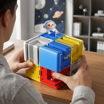 3D Maze Cube Puzzle