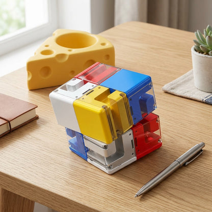 3D Maze Cube Puzzle