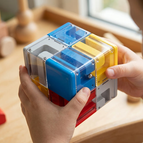 3D Maze Cube Puzzle